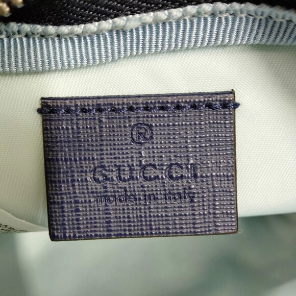 316510BH (X6) Gucci Waist Bag Blue PVC - Picture 7 of 9